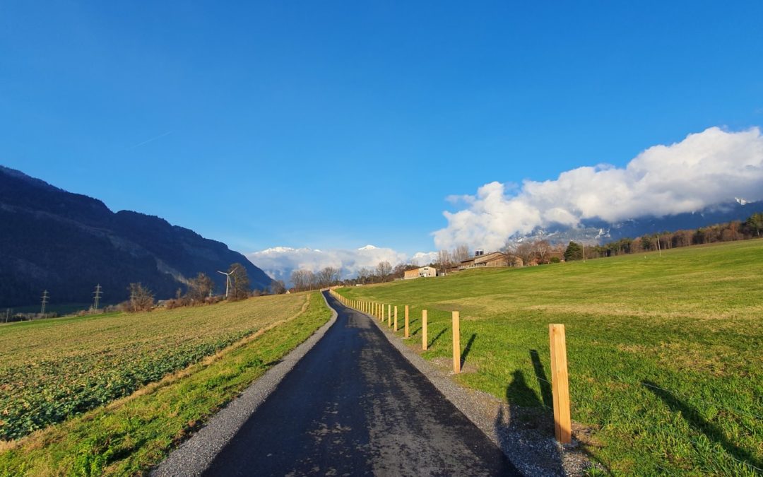 Veloweg Trimmis Chur – Toller Radweg nach Chur
